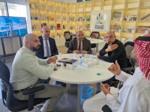 إدارة مجموعة الفارابي الطبية تزور الهيئة السعودية للمدن الصناعية و مناطق التقنية.